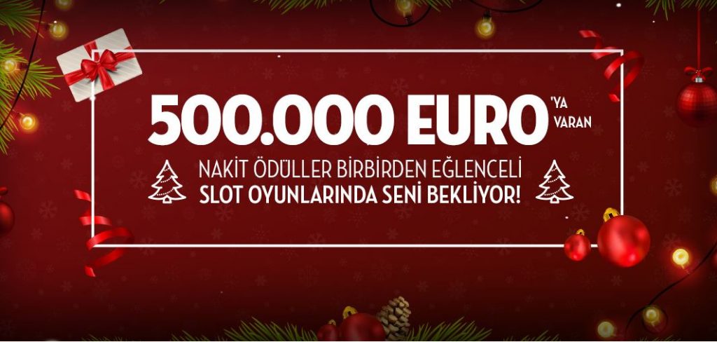Yeni Yıl Slot Turnuvası Başladı ve Ödül 500.000 Euro