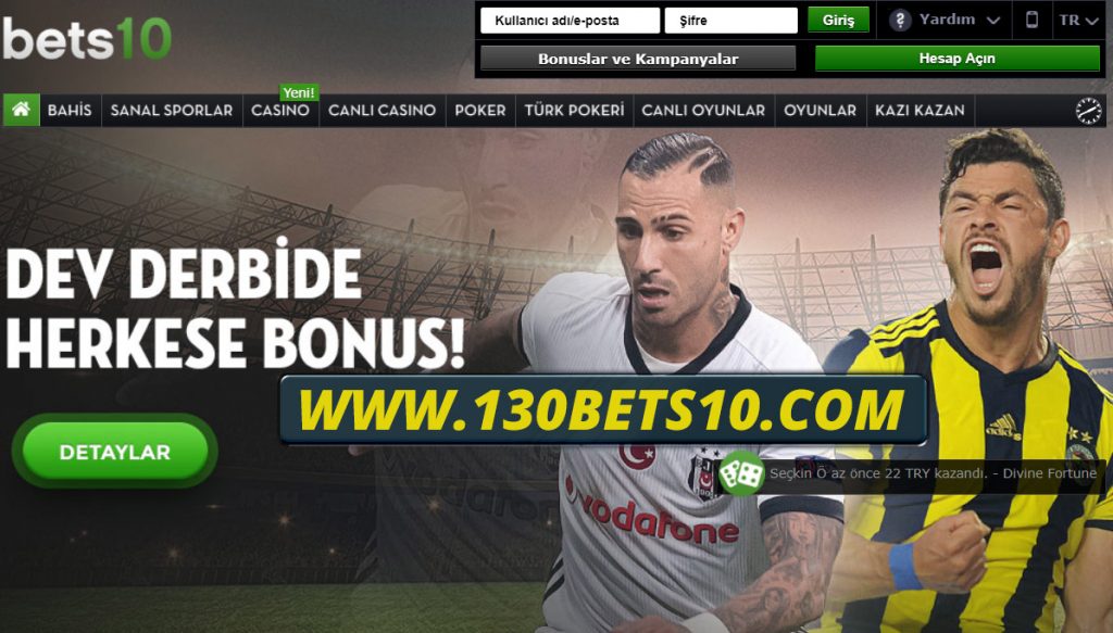 130Bets10.com Giriş Adresi Aktif