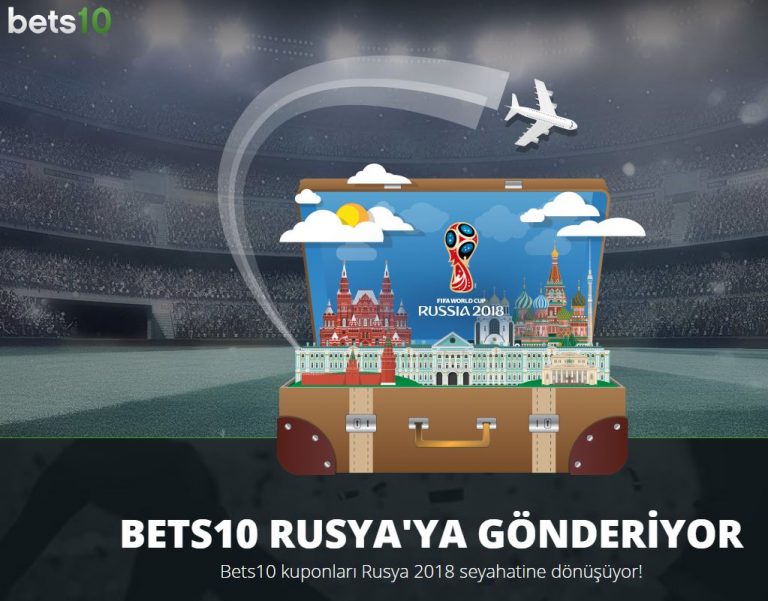 Rusya 2018 Dünya Kupası Biletin Bets10’da