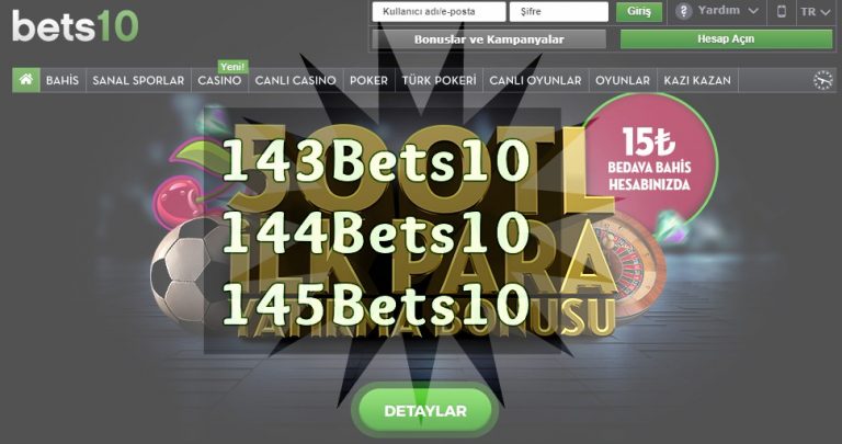 143Bets10 144Bets10 145Bets10 Giriş Adresleri