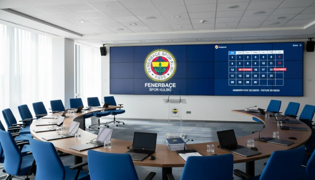 Fenerbahçe Yüksek Divan Kurulu Toplantısı Tarih Değişikliği Hakkında Bilgilendirme