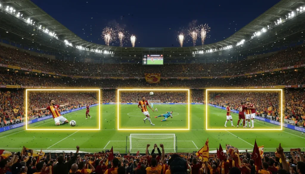Galatasaray, Fenerbahçe’yi 3-0 Geçerek Şampiyonluğa Bir Adım Daha Yaklaştı