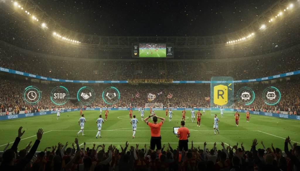 Süper Lig’de 5 Saniye Kuralı: Yeni Dünya Kupası Düzenlemeleri